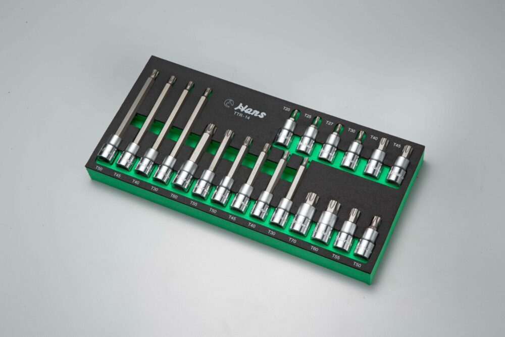 TTR-14 TTR-14/ Star Bit Socket Set 20 PCs 1/2"Drive (EVA Foam)- Exclusive Edition