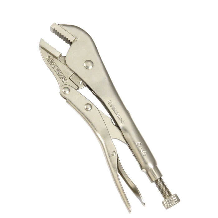 1806-10 (1) 1806 Locking Plier | Curved Jaws | Chrome Molybdenum