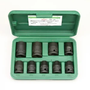 Impact E-Star Socket Set – ½″ Drive | 9 Pcs External Torx | Cr-Mo Steel