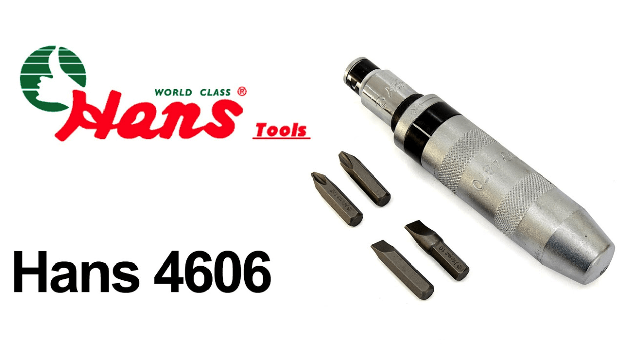 HansTools 4606SL (1) Impact Drive Kit-(Impact Screwdriver Kit) 3606-8/ 4606/ 4606-8 (6&8 PCs)