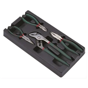 TT‑12 – 4-Piece Engineer Pliers Set with American Style Dipped Handle