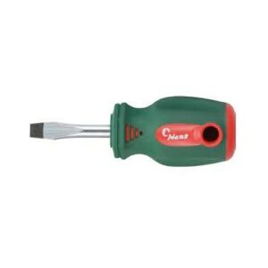 0410M Stubby Slotted Screwdriver – Octagonal Handle – SNCMVH Tip