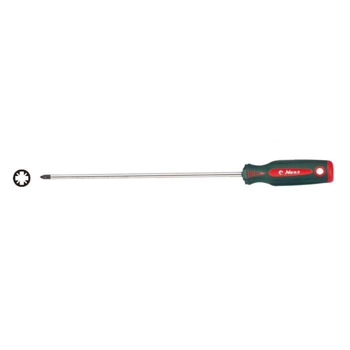 0430 LONG 0430 Extra-Long Pozidriv Screwdriver SNCMVH Tip