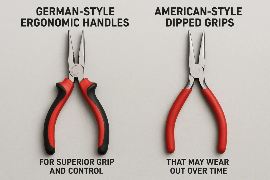 Handle Informatio German Style v.s American style