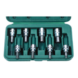 36026-7/-8- Bit Socket Set - 3/8" Drive- 7 & 8 Pcs