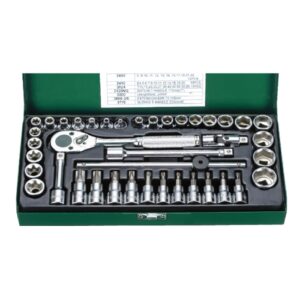 3640T- Socket Wrench Set- 3/8" Drive- 40 Pcs