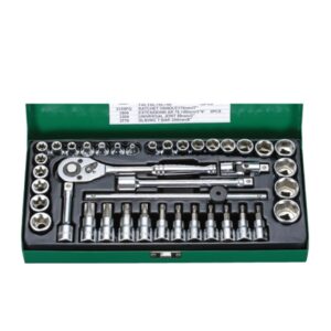 3640TP- Socket Wrench Set- 3/8" Drive- 40 Pcs