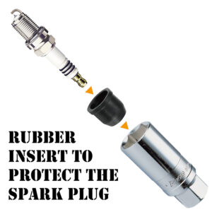 Rubber Inset hanstools spark plug socket