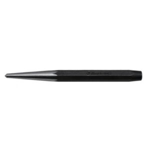 Center Punch 5115M made from Cr-Mo steel for accurate pre-drilling marks on metal or wood. Durable tip, corrosion-resistant body, workshop essential.