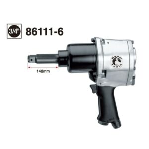 ¾″ Drive Air Impact Wrench – 148mm Shaft | 86111‑6 | Aluminum Cover