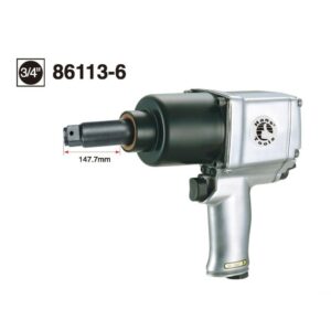 ¾″ Drive Air Impact Wrench – 147.7mm Shaft | 86113‑6 | Aluminum Housing