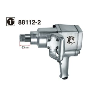 1″ Drive Air Impact Wrench – Short Anvil Model | High Torque Power Tool | 88112‑2