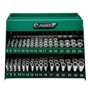 9983H114-Hand Socket Set in Display Stand- 3/8" Drive- 114Pcs