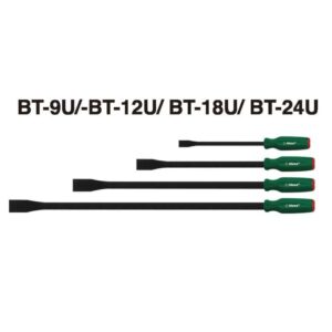 Heavy-Duty Pry Bar with Impact Cap – BT-U Series Non-Slip Handle