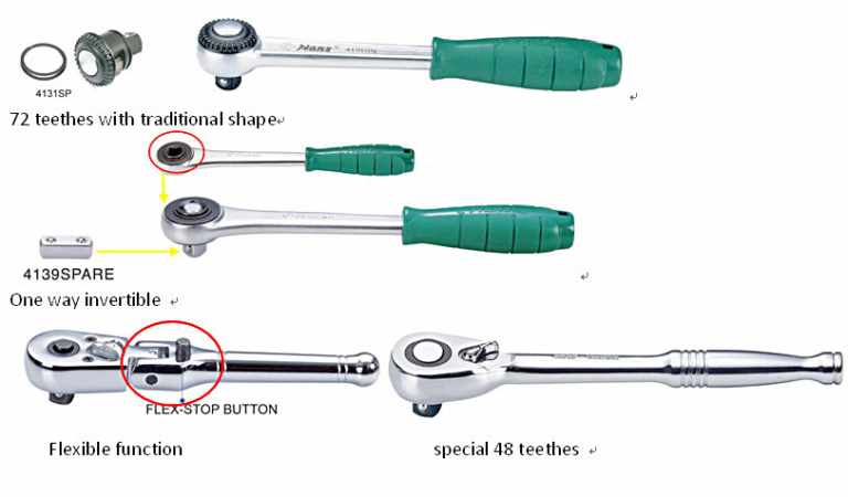 Ratchet Handle from HansTools