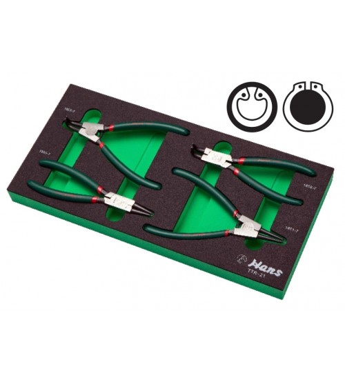 TTR-21 TTR-21/ Circlip Pliers Set in 4 PCs- Exclusive Edition