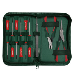 06101-9 Precision Mobile Repair Set – Screwdrivers, Mini Pliers & Tweezer, 9 pcs