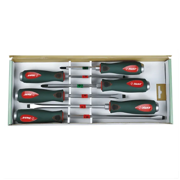 Go‑Thro Triangular Handle Screwdriver Set – Paper Box Packaging