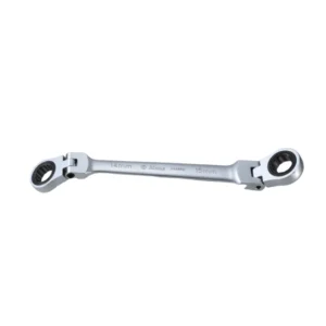 16055F4MB Double Flexible Gear Ring Wrench Set 72 Teeth