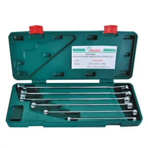 160516MB Extra Long Double Flat Ring Wrench Set | Cr-V