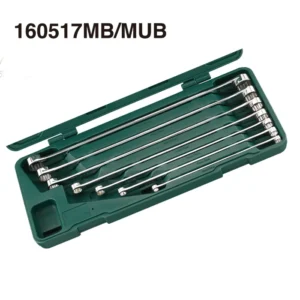160517MB Extra Long Double Flat Ring Wrench Set | Cr-V