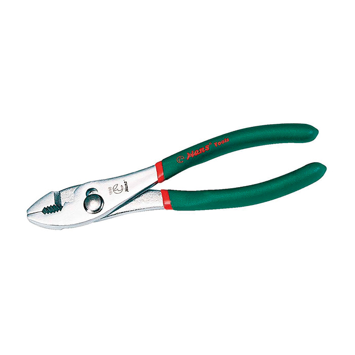 Tsunoda PLC-200S Slip Joint Pliers - 8 Inch Slim Head With Spring, Made In Japan