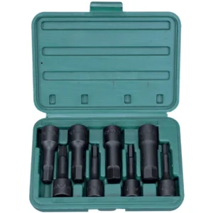 46016-8 8-Piece Hex Bit Socket Set | ½" Drive | One-Piece Design