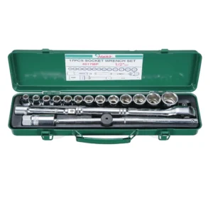 4617 Series- Socket Wrench Set- ½" Drive- 17 PCs