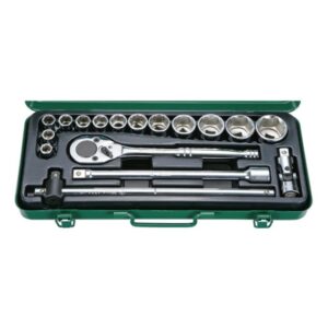 4618MP- Socket Wrench Set- 1/2" Drive- 17 Pcs