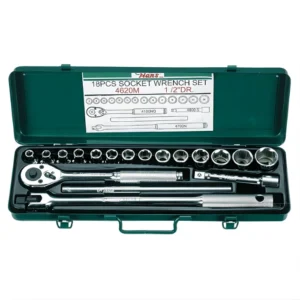 4620M/A-Socket Wrench Set-½" Drive- 18 PCs