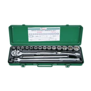 4620MP- Socket Wrench Set- ½" Drive- 18 PCs