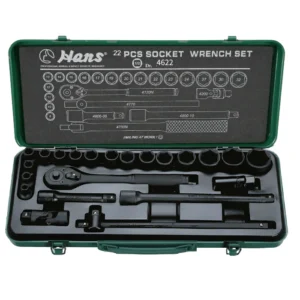 4622MU- Black Edition Socket Wrench Set- ½" Drive- 22 PCs
