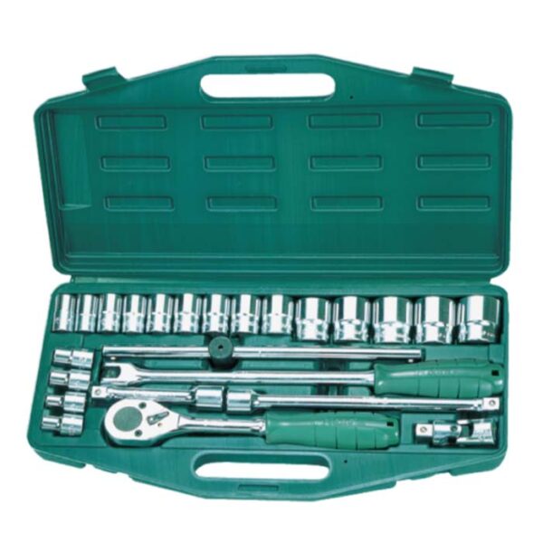 4624MB2G- Socket Wrench Set- 1/2" Drive- 24 Pcs