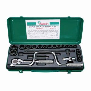 4624MT4- Socket Wrench Set- 1/2" Drive- 24 Pcs