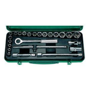 4626M- Socket Wrench Set- 1/2" Drive- 24 Pcs