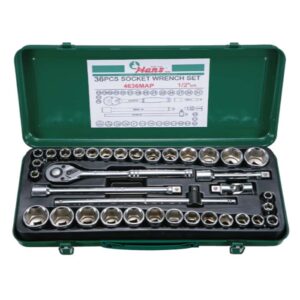 4636MAP- Socket Wrench Set- 1/2" Drive- 36 Pcs