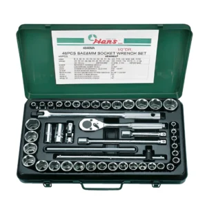 4646MA- Socket Wrench Set- ½" Drive- 46 PCs