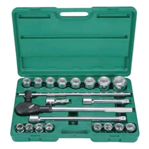 6622MB — 3/4″ Drive Socket Wrench Set, 21 Pcs (Blow Case)