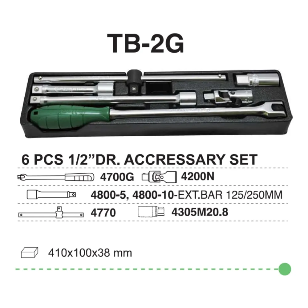 TB-2G- G-Handle Tool Sets for TTBK tote Tool Box