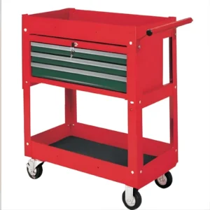 9943 Workshop Tool Cart- 3 drawers and Bottom shelf