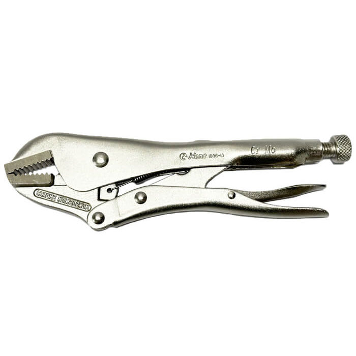 1806-10 1806 Locking Plier | Curved Jaws | Chrome Molybdenum