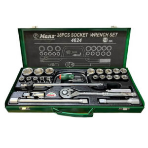 4624+ 28 PCs Socket Wrench Set- ½” Drive