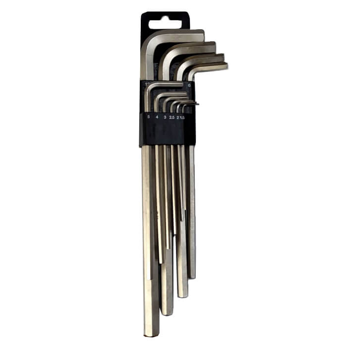 16762-210M 16762-210M- Hex-Key Wrench Set (Longer Arm)