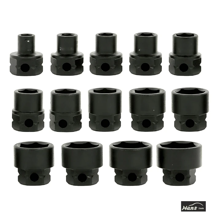 83612M Low Profile Impact Socket Set | 3⁄8"Drive 12 Pcs Cr-Mo
