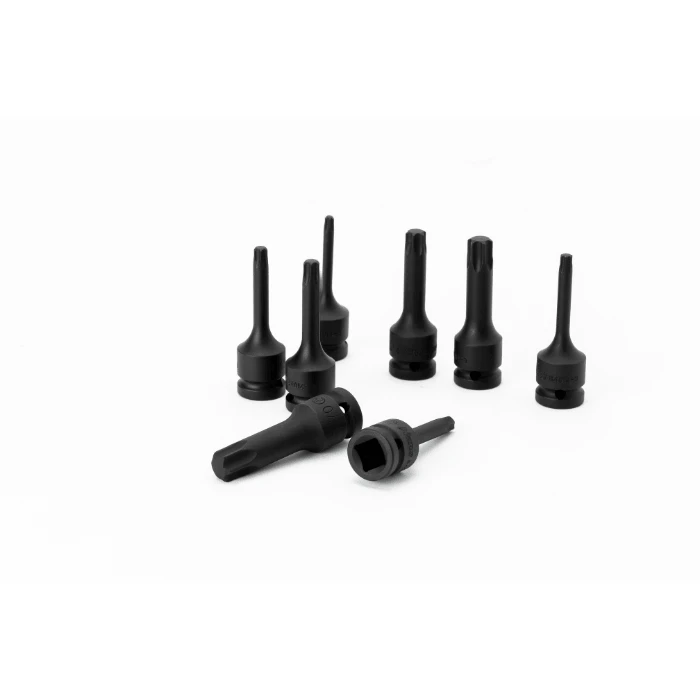 846014-8 ½″ Dr 8-Pc Star Impact Bit Socket Set | T30-T70