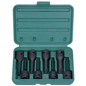 846014-8 ½″ Dr 8-Pc Star Impact Bit Socket Set | T30-T70