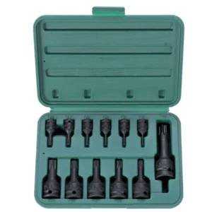 896014 12-Pc Multi-Drive Impact Bit Socket Set | ¼″, ⅜″, ½″ Drive |