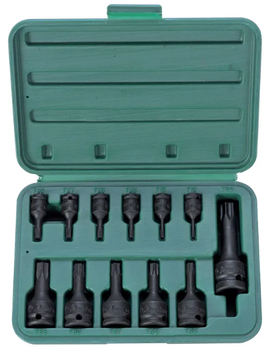 Impact Bit Socket Set – 12 Pcs | ¼″, ⅜″, ½″ Drive | Heavy-Duty for Power Tools