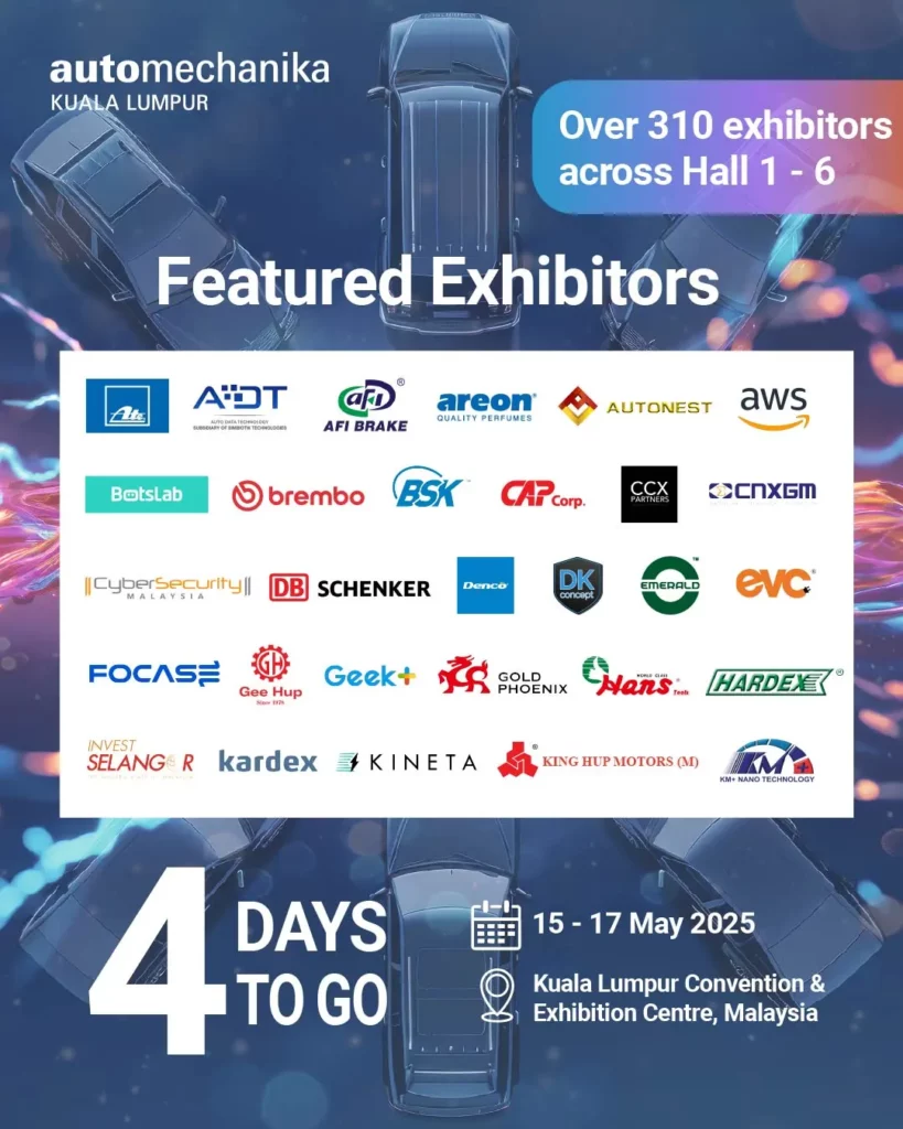 AMKL Featured exhibitor Automechanika Kuala Lumpur