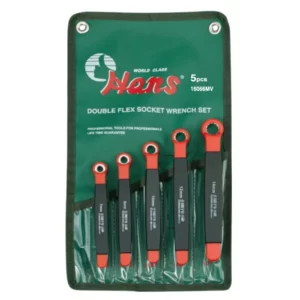 16066MV Insulated Single Ring Wrench Set 75° - 5PCs